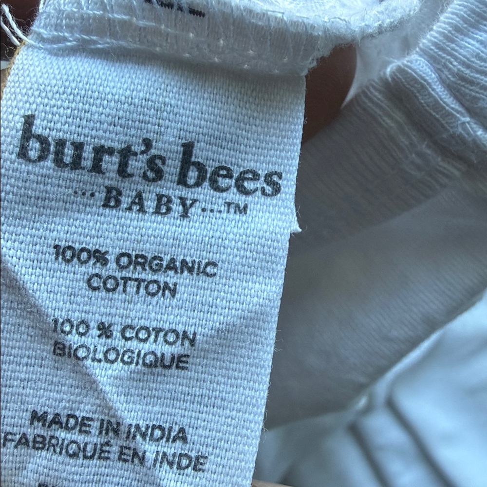 Burt's Bees Baby 100% Organic Cotton One-Piece Bodysuits (Set of 6 Onesies) - Picture 3 of 5